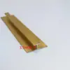 Fabricante de Foshan Tira de Borde para Panel de Pared de Aleación de Aluminio en Forma de I Tira de Presión Decorativa de Doble Boca en Forma de I para Panel de Pared UV