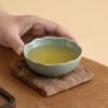 Taza de Té Celadón Té Kung Fu Juego de Té Cerámica Cobre Taza de Té Verde Maestro Taza Individual tamaño pequeño Hogar Taza Pu'er Boca de Flor