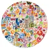 100 Pegatinas Estéticas de Chica Graffiti Mediterráneo para Decoración DIY Guitarra Maleta Cuaderno Pegatinas Impermeables