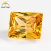 2x 3 ~ 10x 12mm 5A retangular ângulo reto cor geral agregado de zircônia cúbica sintética pedra solta atacado