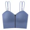 Cross-Border moda zíper design quente menina interior vestir beleza volta envolto peito cinta colete com peito almofada exterior desgaste base tubo top mulheres