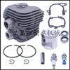 Hus340 345 346Xp 350 351 353 Silenciador Tubo de Escape Silenciador Motosierra Accesorios para Motosierra