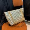 Bolso Tote Tendencia Cadena Otoño 2026 Nueva Moda Bolso de Hombro Simple para Mujer Bolso Cruzado Elegante Estilo Coreano