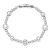 Pulseira com fecho vintage, luxo leve com toque de alta qualidade, joia de mão retrô, acessórios de design nichado, acessórios versáteis de diamantes completos para atacado