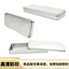 Caja de Lata Rectangular Mate para Empaque de Brochas de Maquillaje Cosmético al por Mayor, Lata de Metal para Herramientas de Belleza