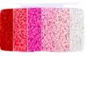 Europa y Estados Unidos transfronterizo 6 colores DIY arcilla blanda cuentas rosa azul verde marrón y blanco Navidad arcoíris traje