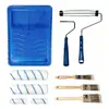En Stock Entrega Rápida Set de Brochas Rodillo de Pintura de Látex de 4 pulgadas 9 pulgadas con Mango Telescópico Rodillo Pequeño Brocha de Pintura