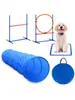 Accesorios para Competición de Entrenamiento de Agility Canino Postes de Salto Vallas Aros Suministros para Mascotas Agility Canino Equipo de Entrenamiento para Perros
