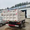 Reboque Basculante Usado de Eixo Único e 4 Rodas Caminhão Basculante Leve para Engenharia Transporte de Areia e Brita Veículo de Engenharia para o Exterior