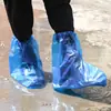 Cubrezapatos de Lluvia, Cubre Pies de Plástico Antideslizante de Tubo Alto Hasta la Rodilla, Cubrezapatos de Lluvia para Ciclismo, Cubrezapatos de Lluvia para Estudiantes que Empiezan la Escuela