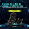 Controle Remoto Sem Fio Universal para Volante para Navegação de Carro Android | Upgrade Inteligente de Botão Multifuncional