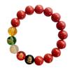 Pulseira de Cinábrio Cinco Vias do Deus da Riqueza para Homens e Mulheres Este Ano Transferindo Pulseira de Cinábrio Fábrica Atacado Fornecimento Ao Vivo