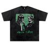 Estação independente eBay transfronteiriço puro algodão T-shirt Europeu e Americano homens de rua usam manga curta oversize meia manga amantes atacado
