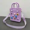 Bolsa Portátil de Eva para Praia com Furos DIY 2024 Nova Venda Quente de E-commerce Transfronteiriço Bolsa Quadrada Pequena Impermeável para Armazenamento