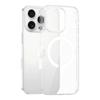 Funda Magnética de PC de Alta Transparencia con Signo de Interrogación para Teléfono Apple 17 Pro Max, Compatible con Botón de Cámara de iPhone 16, Dura 15 Diseño Creativo