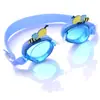 Nuevas Gafas de Natación de Silicona Cangrejo para Niños, Gafas de Natación de Dibujos Animados Antivaho Abeja, Gafas de Delfín con Tapones para los Oídos