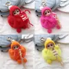 Muñeca Bufanda Elfo Ojos Grandes Linda Bebé Llavero Peluche Nuevo Lindo Colgante para Bolso Regalo Estudiante Adorno para Mujeres