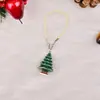 Pato de Navidad Lindo de Dibujos Animados Europeo y Americano, Colgante de Campana, Alce, Colgante para Teléfono Móvil, Colgante para Bolsa, Decoración Navideña