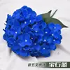 Flores de Hortensia Artificiales para Decoración de Bodas, Decoración de Pared de Flores Falsas Hechas a Mano, Accesorios de Flores de Seda, Flores Artificiales, Venta al por Mayor y Dropshipping de Alta Demanda Transfronteriza