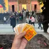 Billetera Portátil para Teléfono Móvil Año de la Serpiente Lingyin con Tarjeta y Dinero de los Cinco Emperadores para Atraer Riqueza y Buena Suerte Funda para Teléfono Móvil Manjushri Wenchang