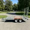 Ventas Directas de Fábrica de Remolques de Golf, Vehículos de Transporte de Plataforma Plana, Remolques de Herramientas para Excavadoras Galvanizados en Caliente, y Remolques de Arrastre de Venta Caliente para Exportación