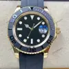 Rolex 126622 Gris Luminoso Calendario Correa de Caucho 40mm Automático Mecánico Reloj de Lujo para Hombre
