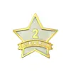 Insignia de Metal Personalizada Aleación de Zinc Emblema de Departamento Universitario Logo de Institución Corporativa Broche de Pintura de Aniversario Fábrica de Regalos