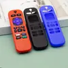 Novo Modelo Adequado para Controle Remoto Roku Capa Protetora de Silicone, Vazada, Espessada, Anti-Queda, Antiderrapante, Luminosa, Concha Protetora Colorida
