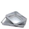 Bandeja de Plástico Acrílico Rectangular Grande Transparente Plato Cuadrado Plato para Platos Fríos Especial para Restaurante Plato para Guisos Platos de Comida Cocinada