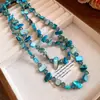 Colar de Concha Estrela do Mar com Soda Sal Marinha para Mulheres, Corrente de Clavícula Estilo Férias na Beira-Mar, Acessório de Pescoço Statement Único e Bonito