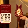 Linterna del Festival de Medio Otoño 2026 Modelo Nuevo Linterna de Madera Portátil Estilo Antiguo Linterna de Palacio Chino Kit de Materiales para Manualidades DIY para Niños