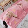 Salón de belleza Barbería especial manejo de la piel toalla de cinco piezas suave absorbente toalla de cama logo bordado palabra bordada