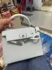 Bolso Kelly Segunda Generación Estampado de Palma Modelo Nuevo 2026 Bolso de Mujer de Alta Gama Bolso de Hombro Único Bolso Cruzado Texturizado para Mujer