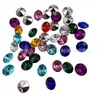 Rhinestones acrílicos de 10 mm de fondo puntiagudo, no porosos, accesorios de rhinestone coloridos para decoración de ropa y fundas de teléfono