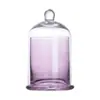Cubierta de Vidrio para Aromaterapia sin Fuego Aceite Esencial Piedra de Cristal Taza de Vela de Vidrio Piedra Difusora Portavelas de Vidrio Cubierta de Vidrio Hogar