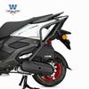 O muscle car lobo é adequado para Honda crack blade NS125RX tubo de escape barra de proteção para-choque barra de proteção anti-queda colisão modificação