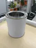 Latas Metálicas Redondas Químicas, Multiusos, Hojalata Engrosada, Selladas, Se Pueden Pintar e Imprimir en Color, Adecuadas para Almacenar Velas, Pegamento y Productos Químicos