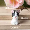 Adornos para Perros Súper Mini Lindos Adornos de Muñeca Cachorro Llavero Colgante para Bolso