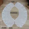 Bordado em algodão sobre base de tecido de algodão Decoração de costura gola DIY suéter camiseta decoração gola Acessórios de vestuário