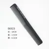 Tony peine de cobertura negro peluquería profesional corte de pelo peine de peluquería peine plano de cabeza ultra fina fibra de carbono Tony peine de cobertura
