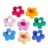 Flor de cinco pétalos pegamento crema epoxi funda para teléfono caja de papelería accesorios para el cabello horquilla colgante llavero accesorios DIY