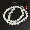 Concha plateada natural hojas estrella de cinco puntas amor semiacabado diy pulsera collar accesorios de joyería accesorios de cuentas sueltas