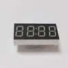 Suministro Directo de Fábrica Tubo Digital LED de Ranura de 0.76 pulgadas Doble Fila 12 Pies Ánodo Común Luz Azul Tubo Digital para Reloj 3642