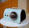 Transportadora de Gato 3D Portátil de Alto Acabamento com Visão Panorâmica, Respirável, Grande Capacidade, Suporta Peso, Mochila Sem Preocupações, Atacado de Suprimentos para Animais
