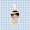 Straykids Liang Jingyin Etiqueta de bagagem Bolsa escolar Pingente Corrente pendurada Pendurado Auxiliar de suspensão Ao redor Agite o tom Mesmo estilo