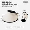 Sombrero de Protección Solar para Mujer 2026 Nuevo de Verano Ala Ancha Parte Superior Abierta Sombrero de Sol para Exteriores Protección UV Sombrero de Sol Hace que la Cara Parezca Más Pequeña y Moderno