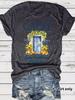 Amazon comercio exterior transfronterizo patrón CAPRI ITALIA nuevo camiseta de moda de manga corta para mujer para mujer en stock al por mayor