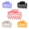 Pinza Aislante de Calor para Peluquería, Pinza Universal de Doble Propósito para Teñido, Permanente y Estilismo de Recogidos, Pinza de Estilismo de Siete Dientes Anti-Quemaduras