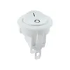 Interruptor Certificado Americano Etl Kcd1 Botão Redondo Impressão Completa 2/3/6 Pinos Abertura de 2/3 Marchas Interruptor Basculante 20mm