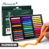 Conjunto Completo Transfronteiriço de Pigmento Colorido Solúvel em Água em Bastão 12/24/36 Cores Pintura Especial Giz Macio